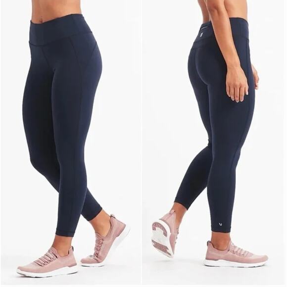 Vuori Leggings Women’s Pace High Rise Legging VW329 Navy Sz XS - Picture 1 of 4